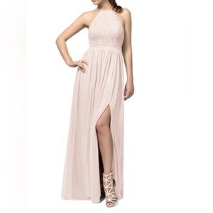 Azazie Bridesmaid Dress Vintage Rose